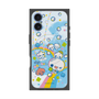 プレミアムスクエアケース with MagSafe［ ぷくぷくあわわちゃん - レインボー ］