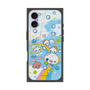 プレミアムスクエアケース with MagSafe［ ぷくぷくあわわちゃん - レインボー ］