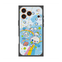 プレミアムスクエアケース with MagSafe［ ぷくぷくあわわちゃん - レインボー ］