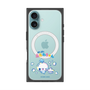 プレミアムスクエアケース with MagSafe［ ぷくぷくあわわちゃん - 仲良し ］