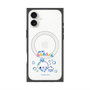 プレミアムスクエアケース with MagSafe［ ぷくぷくあわわちゃん - 仲良し ］