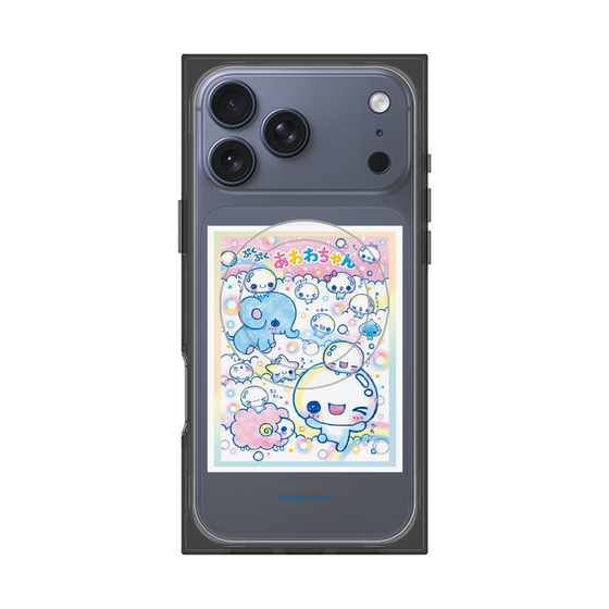 プレミアムスクエアケース with MagSafe［ ぷくぷくあわわちゃん - お友達 ］