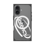 プレミアムスクエアケース with MagSafe［ LATENCY - Circle logo - Clear ］