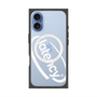 プレミアムスクエアケース with MagSafe［ LATENCY - Circle logo - Clear ］