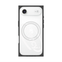 プレミアムスクエアケース with MagSafe［ LATENCY - Circle logo - Clear ］