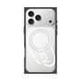 プレミアムスクエアケース with MagSafe［ LATENCY - Circle logo - Clear ］
