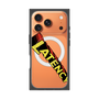 プレミアムスクエアケース with MagSafe［ LATENCY - Rock logo - Clear ］