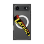 プレミアムスクエアケース with MagSafe［ LATENCY - Rock logo - Clear ］