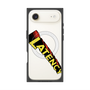 プレミアムスクエアケース with MagSafe［ LATENCY - Rock logo - Clear ］