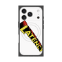 プレミアムスクエアケース with MagSafe［ LATENCY - Rock logo - White ］