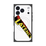 プレミアムスクエアケース with MagSafe［ LATENCY - Rock logo - White ］