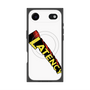 プレミアムスクエアケース with MagSafe［ LATENCY - Rock logo - White ］