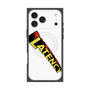 プレミアムスクエアケース with MagSafe［ LATENCY - Rock logo - White ］