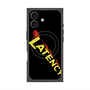 プレミアムスクエアケース with MagSafe［ LATENCY - Rock logo - Black ］