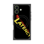 プレミアムスクエアケース with MagSafe［ LATENCY - Rock logo - Black ］