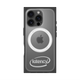プレミアムスクエアケース with MagSafe［ LATENCY - Circle logo - Gray ］