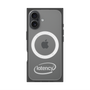 プレミアムスクエアケース with MagSafe［ LATENCY - Circle logo - Gray ］