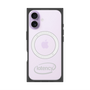 プレミアムスクエアケース with MagSafe［ LATENCY - Circle logo - Gray ］