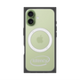 プレミアムスクエアケース with MagSafe［ LATENCY - Circle logo - Gray ］
