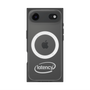 プレミアムスクエアケース with MagSafe［ LATENCY - Circle logo - Gray ］