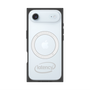 プレミアムスクエアケース with MagSafe［ LATENCY - Circle logo - Gray ］