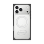 プレミアムスクエアケース with MagSafe［ LATENCY - Circle logo - Gray ］