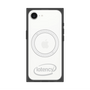 プレミアムスクエアケース with MagSafe［ LATENCY - Circle logo - Gray ］