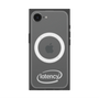プレミアムスクエアケース with MagSafe［ LATENCY - Circle logo - Gray ］