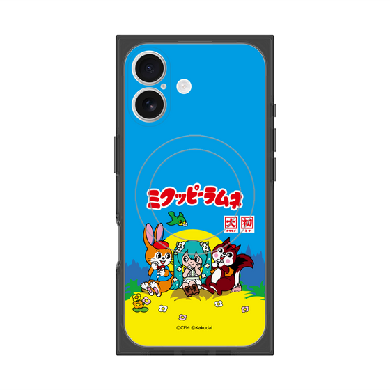 プレミアムスクエアケース with MagSafe［ 初音ミク×クッピーラムネ - パッケージ ］