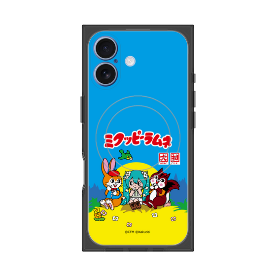 プレミアムスクエアケース with MagSafe［ 初音ミク×クッピーラムネ - パッケージ ］