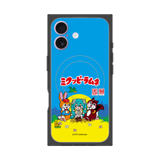 プレミアムスクエアケース with MagSafe［ 初音ミク×クッピーラムネ - パッケージ ］
