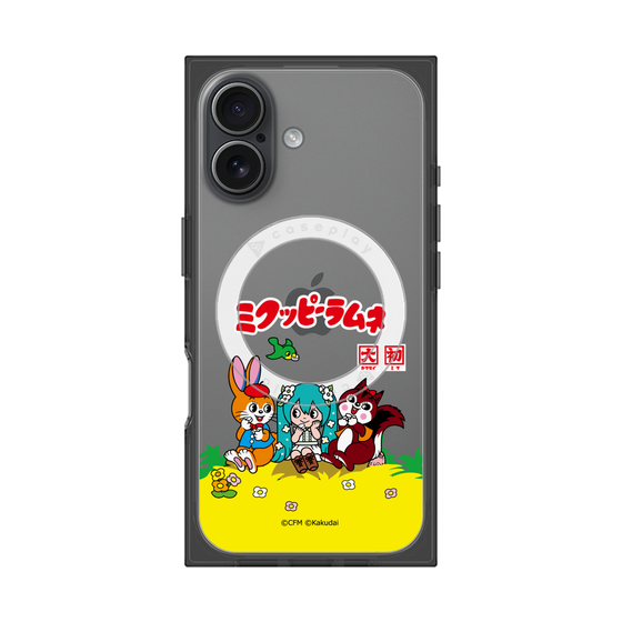 プレミアムスクエアケース with MagSafe［ 初音ミク×クッピーラムネ - パッケージ - クリア ］