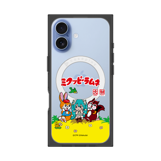プレミアムスクエアケース with MagSafe［ 初音ミク×クッピーラムネ - パッケージ - クリア ］