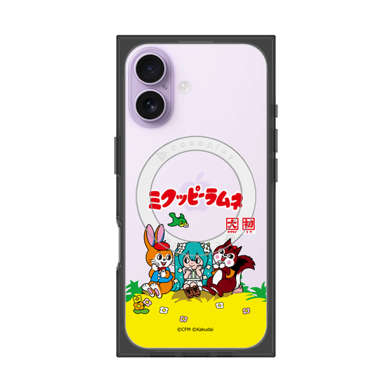 プレミアムスクエアケース with MagSafe［ 初音ミク×クッピーラムネ - パッケージ - クリア ］