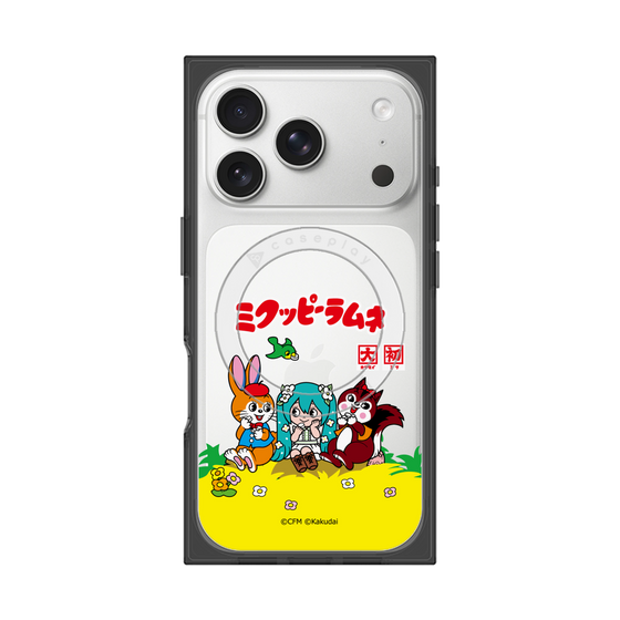 プレミアムスクエアケース with MagSafe［ 初音ミク×クッピーラムネ - パッケージ - クリア ］