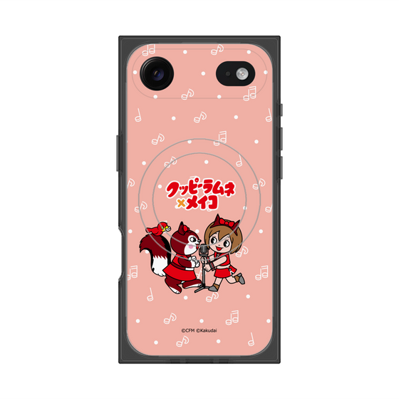 プレミアムスクエアケース with MagSafe［ 初音ミク×クッピーラムネ - MEIKO×ラム - デフォルメイラスト ］