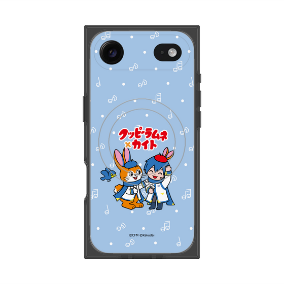 プレミアムスクエアケース with MagSafe［ 初音ミク×クッピーラムネ - KAITO×クッピー - デフォルメイラスト ］