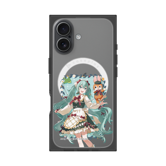 プレミアムスクエアケース with MagSafe［ 初音ミク×クッピーラムネ - 初音ミク×クッピー - 等身イラスト1 ］