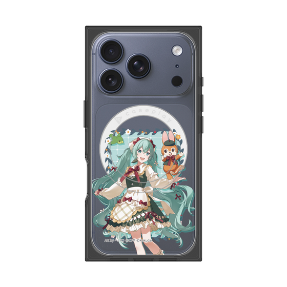 プレミアムスクエアケース with MagSafe［ 初音ミク×クッピーラムネ - 初音ミク×クッピー - 等身イラスト1 ］