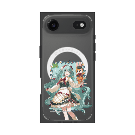 プレミアムスクエアケース with MagSafe［ 初音ミク×クッピーラムネ - 初音ミク×クッピー - 等身イラスト1 ］