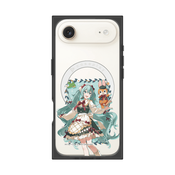 プレミアムスクエアケース with MagSafe［ 初音ミク×クッピーラムネ - 初音ミク×クッピー - 等身イラスト1 ］