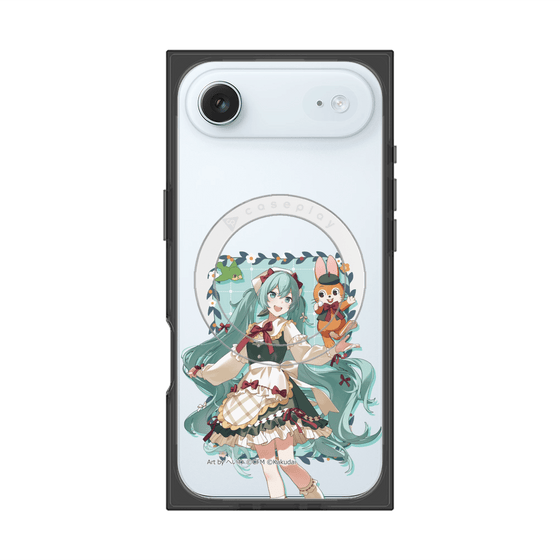 プレミアムスクエアケース with MagSafe［ 初音ミク×クッピーラムネ - 初音ミク×クッピー - 等身イラスト1 ］