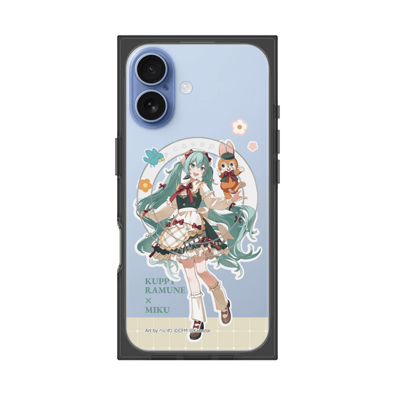 プレミアムスクエアケース with MagSafe［ 初音ミク×クッピーラムネ - 初音ミク×クッピー - 等身イラスト2 ］