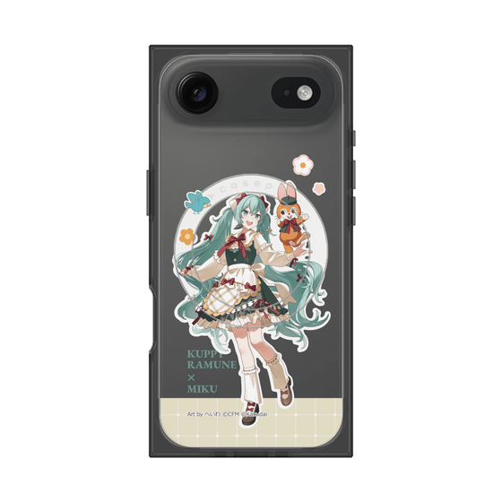プレミアムスクエアケース with MagSafe［ 初音ミク×クッピーラムネ - 初音ミク×クッピー - 等身イラスト2 ］