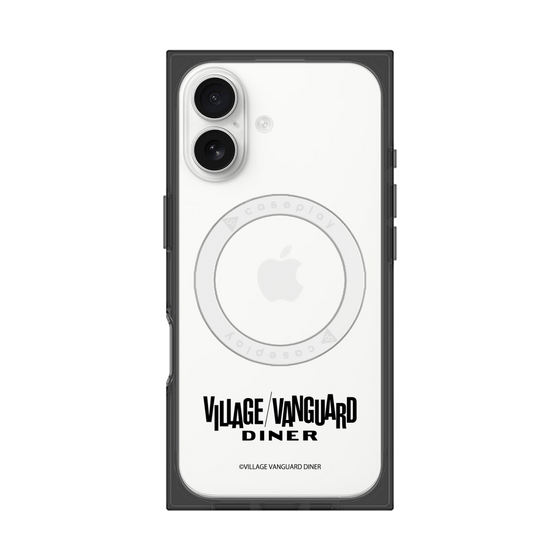 プレミアムスクエアケース with MagSafe［ ヴィレッジヴァンガードダイナー - ロゴ ］