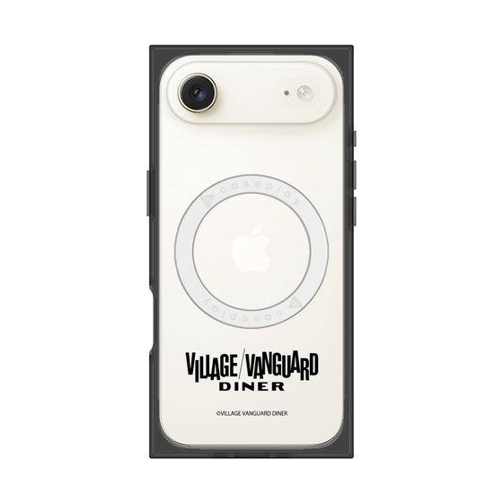 プレミアムスクエアケース with MagSafe［ ヴィレッジヴァンガードダイナー - ロゴ ］