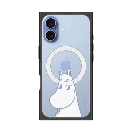 プレミアムスクエアケース with MagSafe［ MOOMIN - Familiar face ］