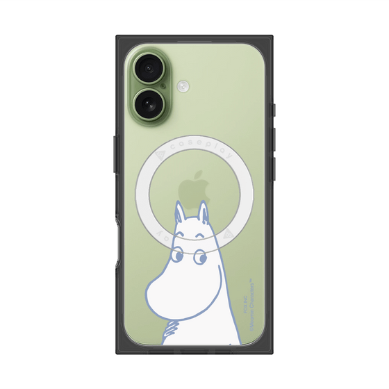 プレミアムスクエアケース with MagSafe［ MOOMIN - Familiar face ］