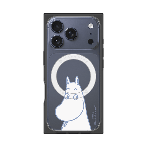 プレミアムスクエアケース with MagSafe［ MOOMIN - Familiar face ］