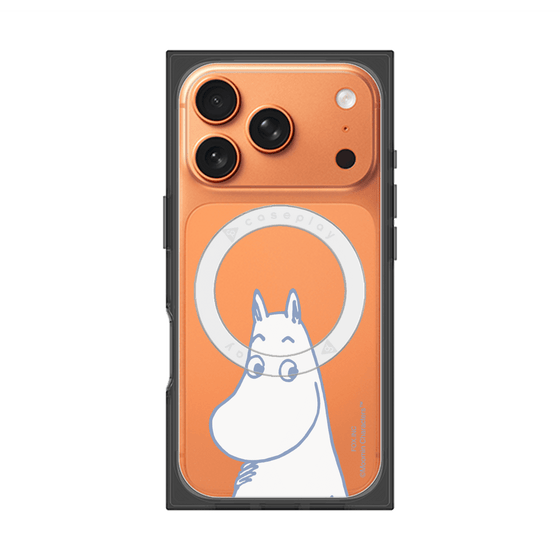プレミアムスクエアケース with MagSafe［ MOOMIN - Familiar face ］